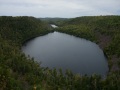 Overlook of Bean and Bear Lakes