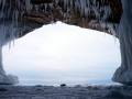 large "cave" opening