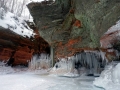 Alcove full of ice